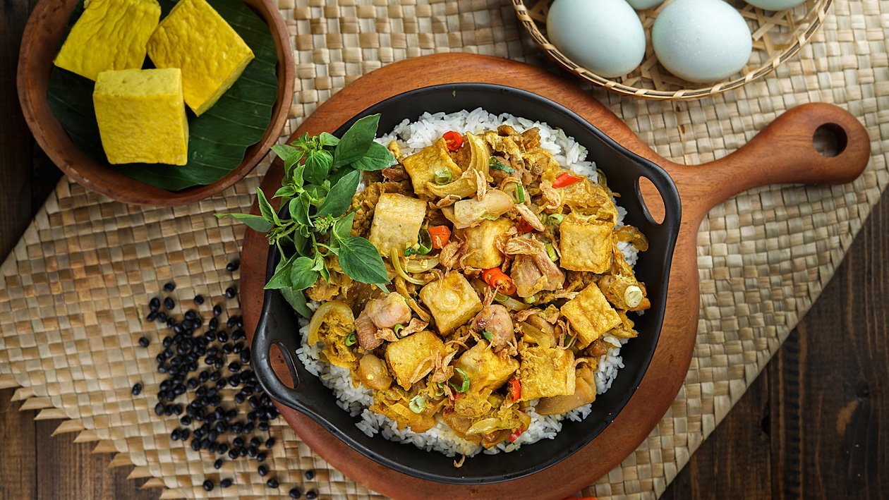 Nasi Tahu Telur