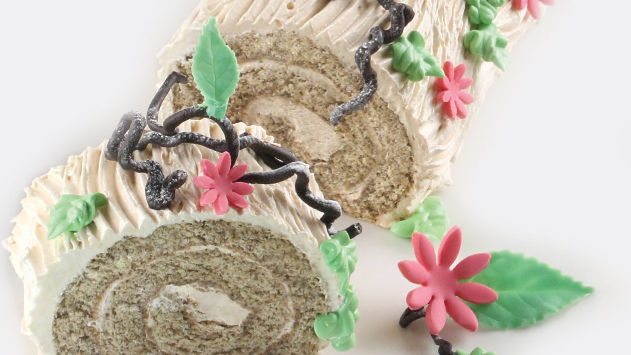 Earl Grey Swiss Roll & Caramel Creamy Cake