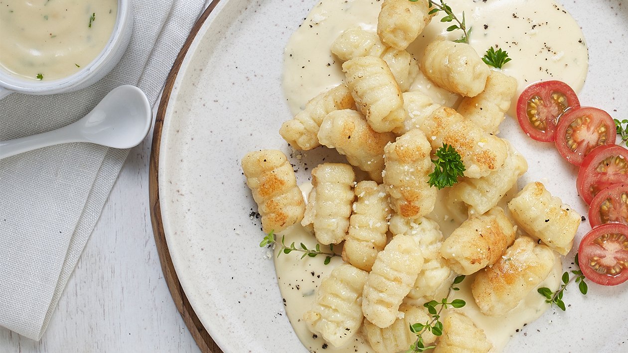 Gnocchi Saus Keju