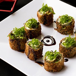1. Rendang sushi 1. Rendang sushi