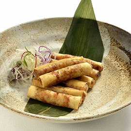 4. Rendang spring rolls 4. Rendang spring rolls